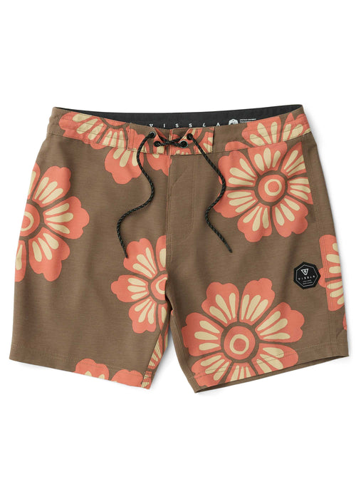 Vissla Keana 17.5" Boardshort in DKE-Dark Earth