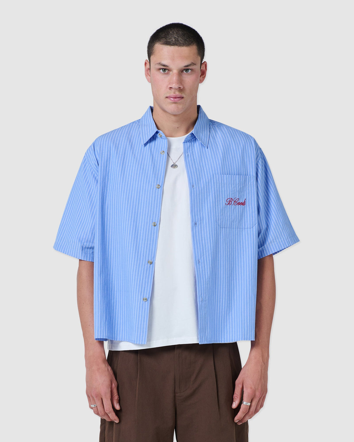 B. Cools scribe shirt blue in Single