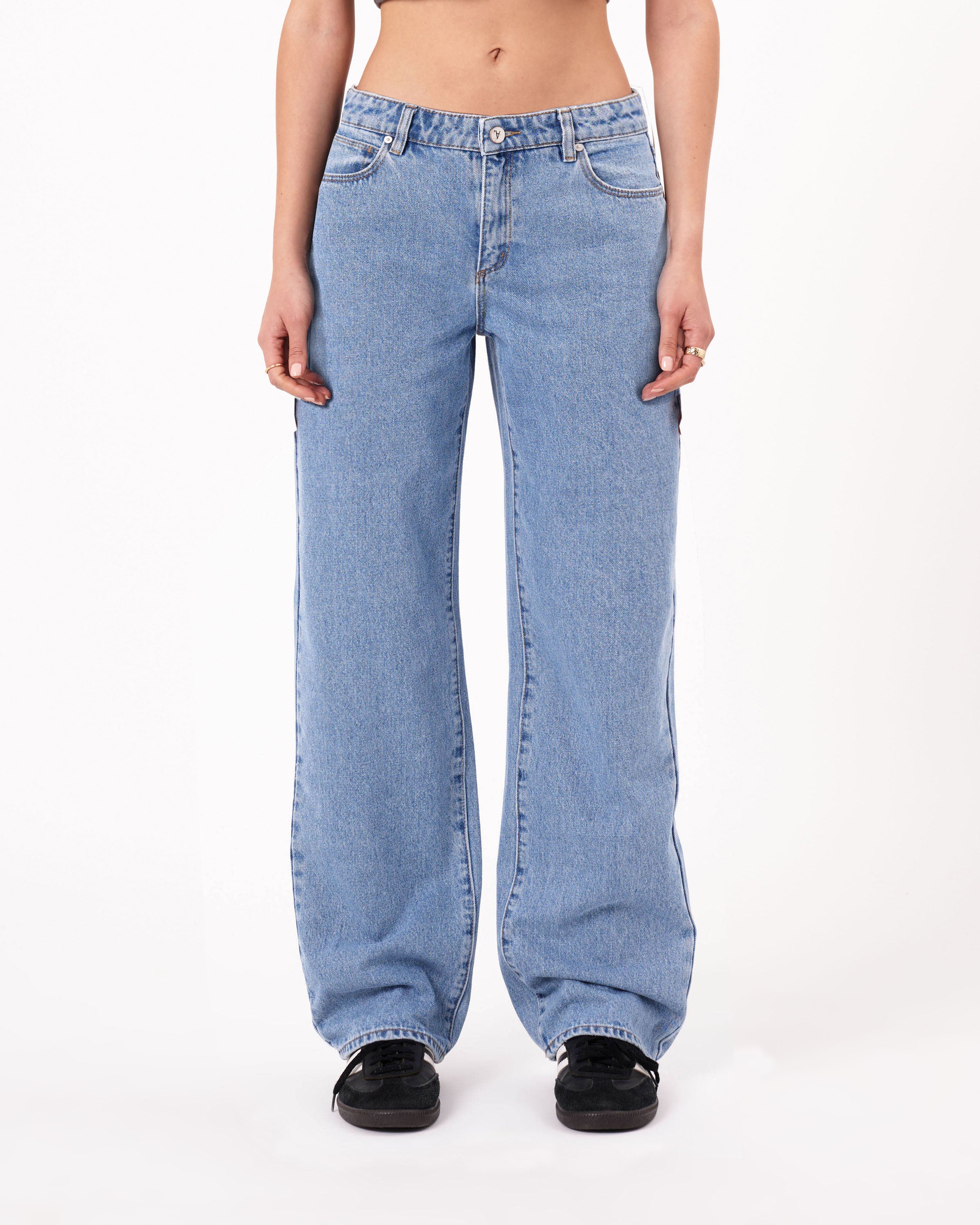 Abrand Jeans 99 Baggy Gigi in MID BLUE