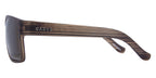 Carve Vendetta - Matte Brown Translucent Streak Frame Brown Polarized Lens in Single