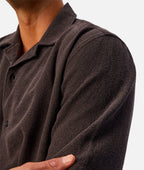 Industrie The Marbella Short Sleeve Shirt - Umber  in UMBER