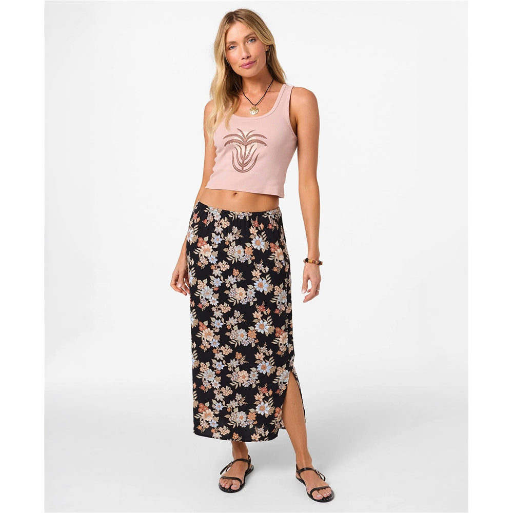 O'Neill Bellamy Bali Floral Midi in BLK BLACK