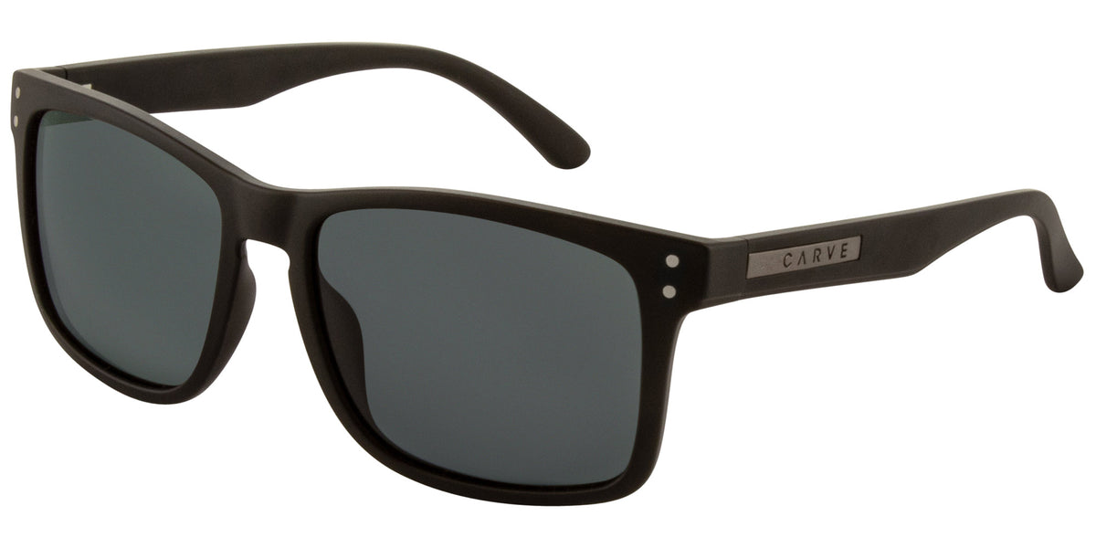 Carve Goblin XL - Matte Black Grey Polarized Lens in Single