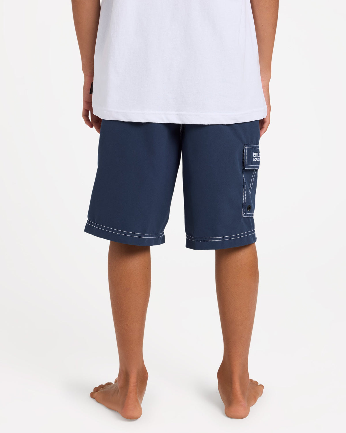 Billabong Boys 8-16 Throw On Boardshorts in Dusty Indigo
