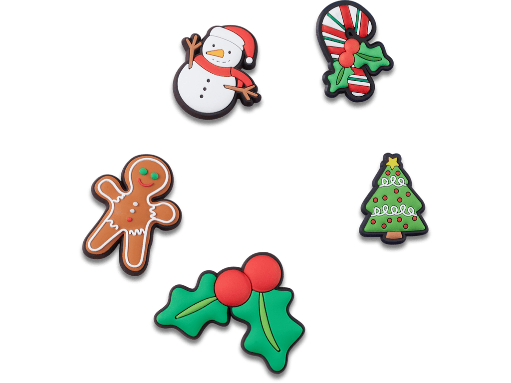 Crocs Iconic Christmas 5 Pack in Single