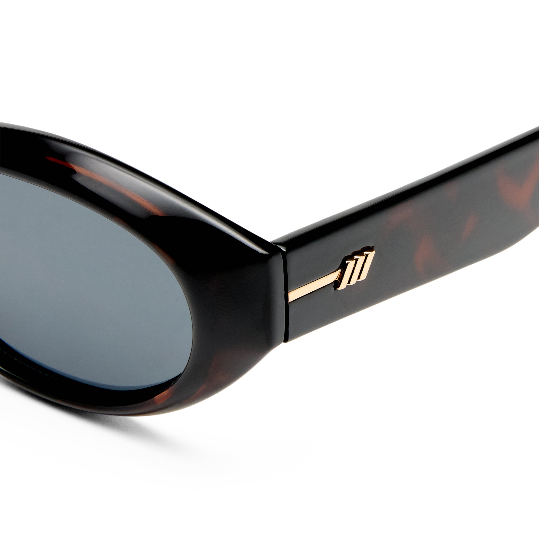 Le Specs LE BIJOU + DARK TORT in SMOKE MONO