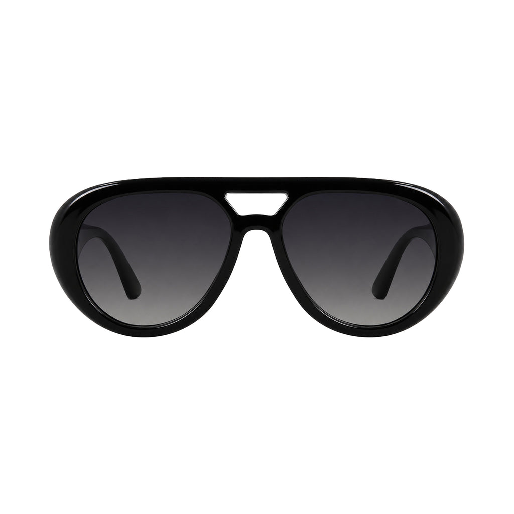 Carve PALOMA - GLOSS BLACK FRAME WITH GREY LENS in Single