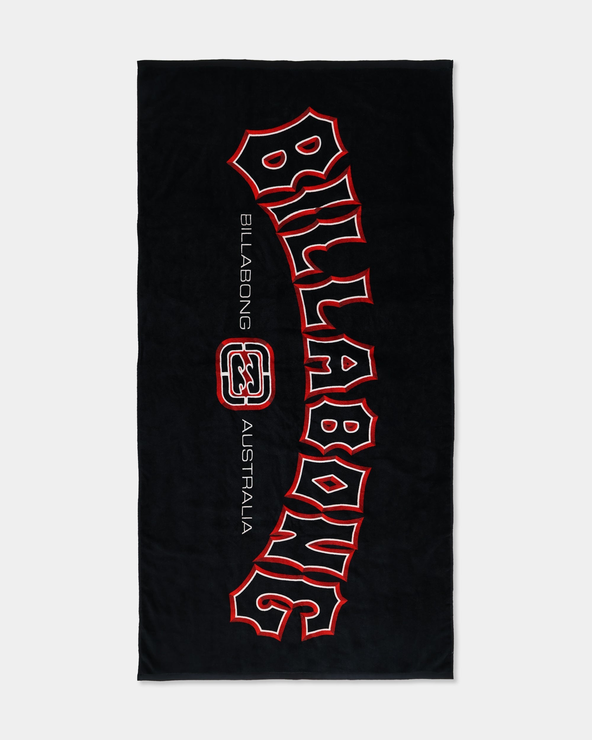 Billabong Mens Heritage Arch Towel in BLACK