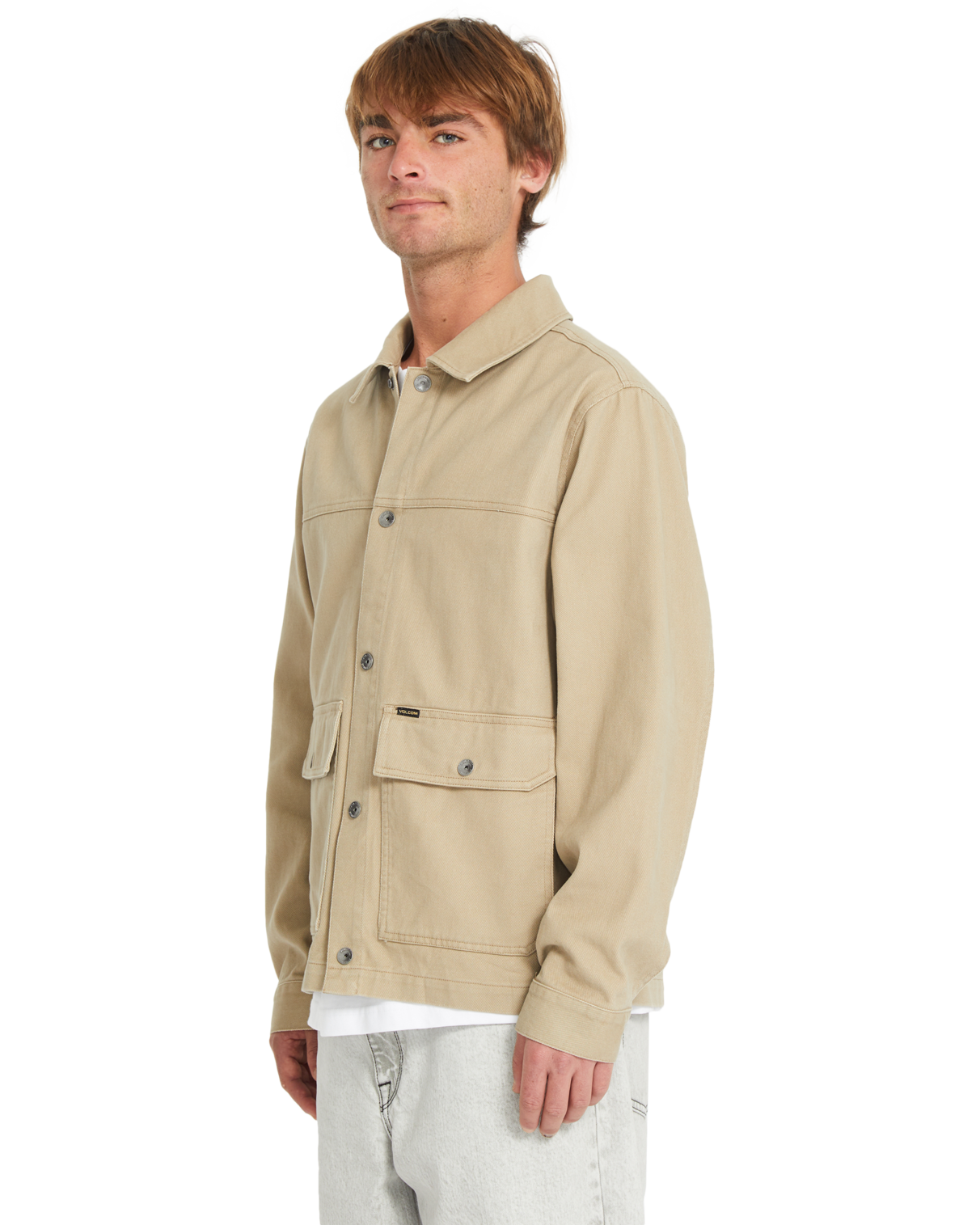 Volcom Barton Jacket in KHAKI