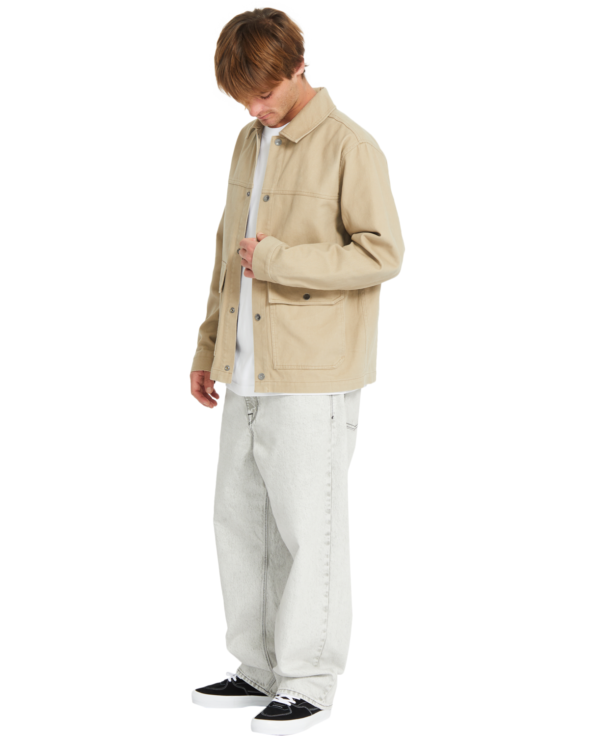 Volcom Barton Jacket in KHAKI