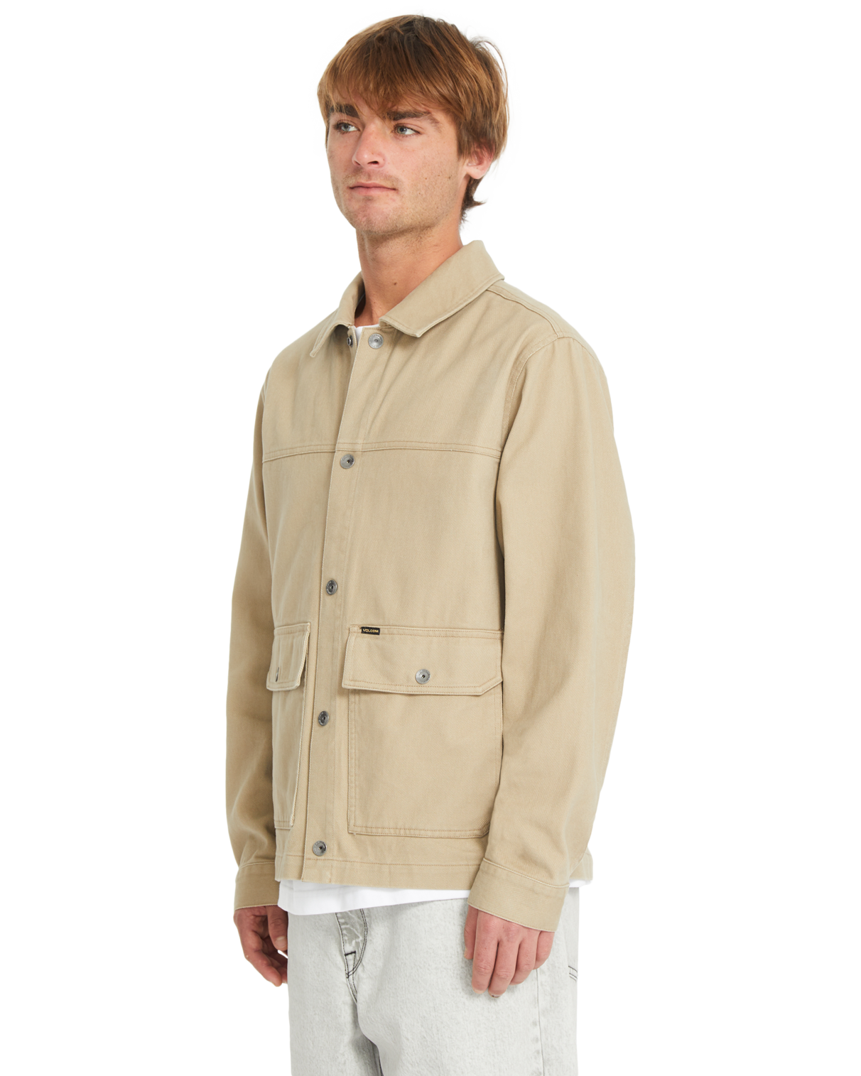 Volcom Barton Jacket in KHAKI