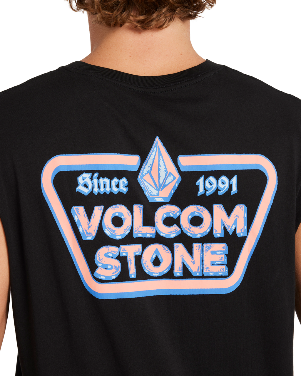 Volcom Counter Top Muscle in BLACK