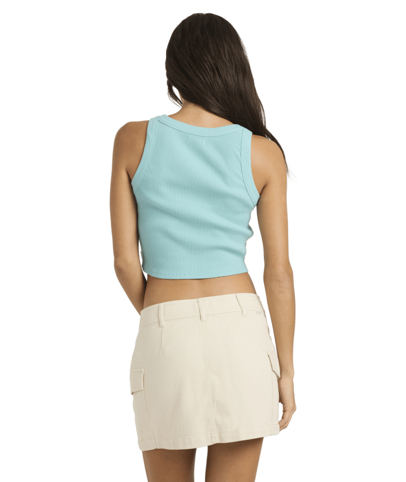 Billabong Hilary Cargo Skirt in WHITECAP