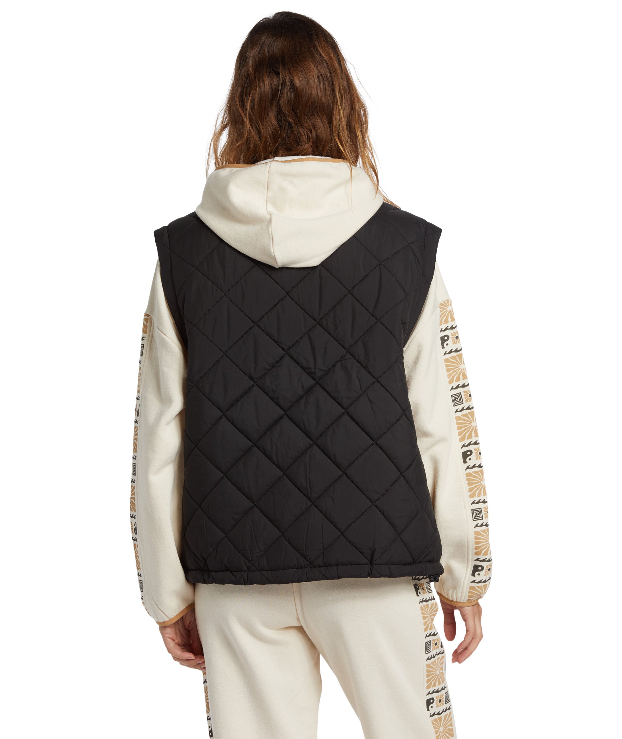 Billabong Transport Puffer Vest in BLACK