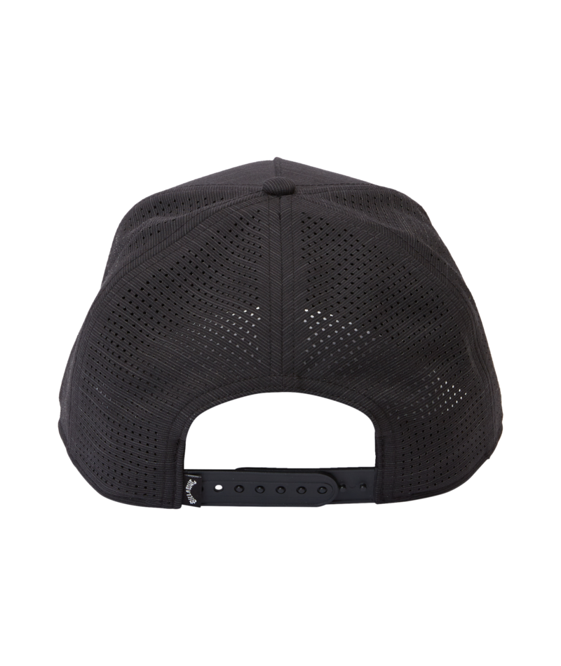 Billabong Crossfire Snapback in BLACK SLUB