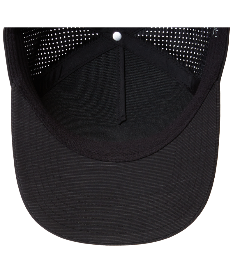 Billabong Crossfire Snapback in BLACK SLUB