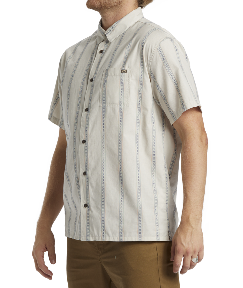 Billabong Sundays Jacquard Ss in CHINO