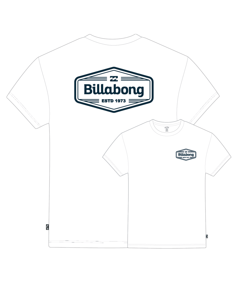 Billabong Trademark Ss in White