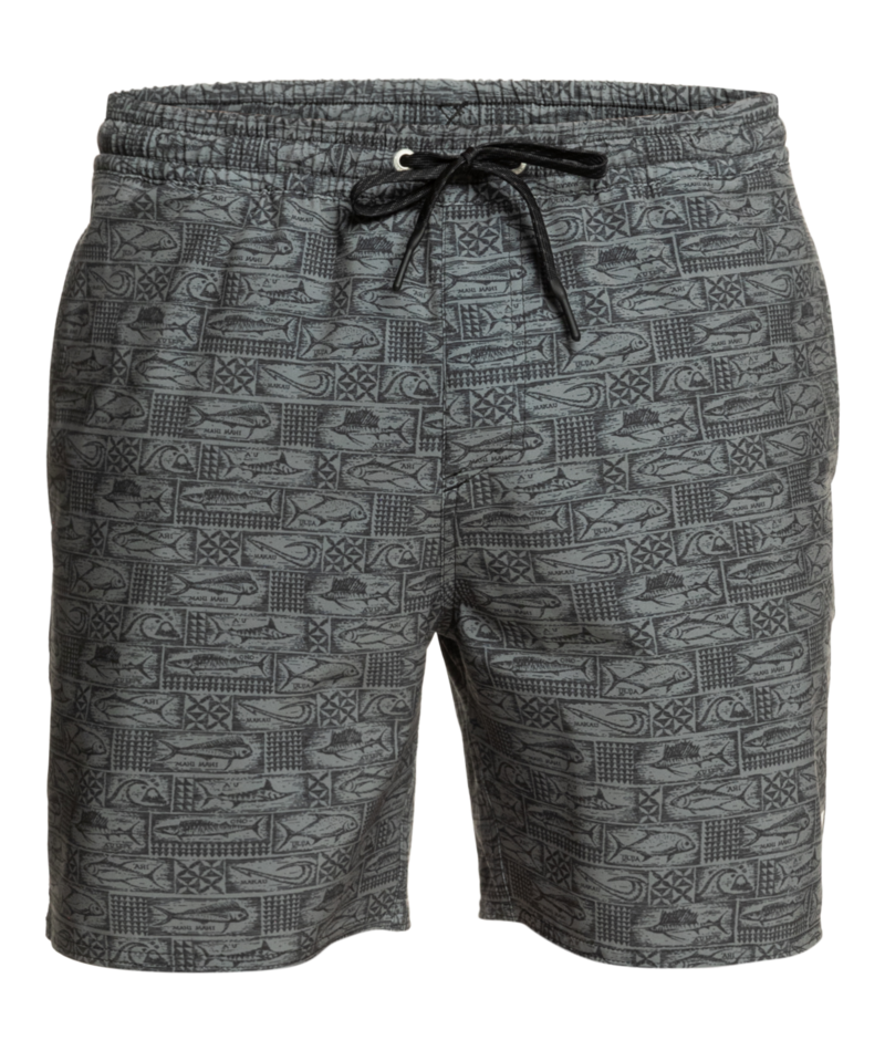 Quiksilver Hana Bay Volley 17 in BLACK
