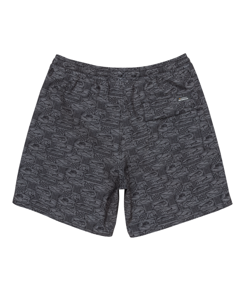 Quiksilver Hana Bay Volley 17 in BLACK