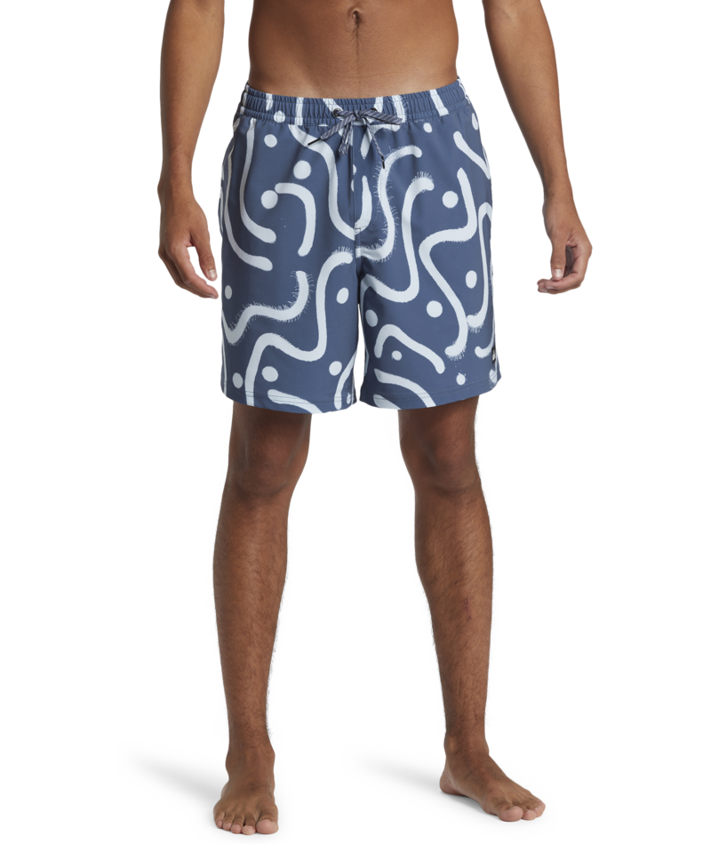 Quiksilver Surfsilk Mix Volley 17nb in VINTAGE INDIGO