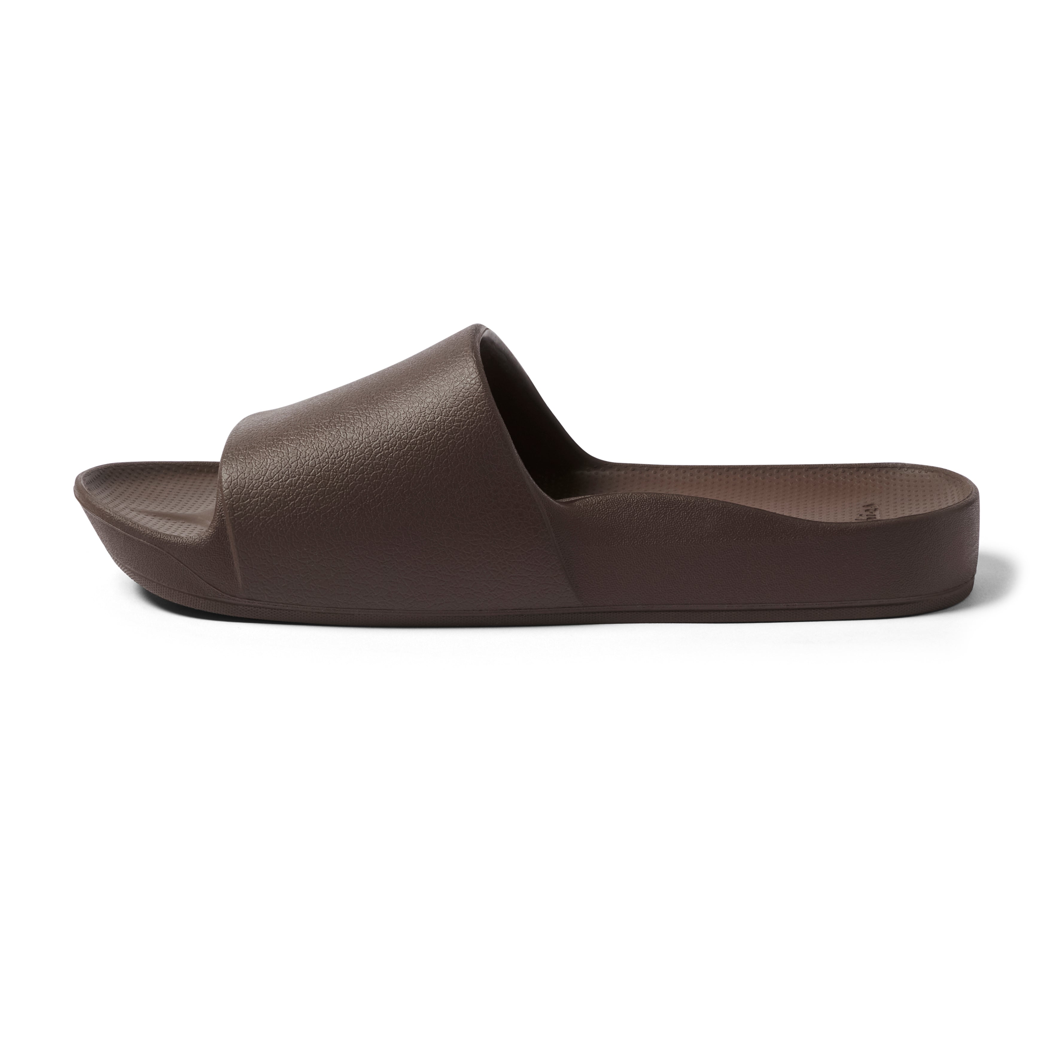 Archies Footwear Arch Support Slides - Classic - Brown in Single