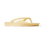 Archies Footwear Arch Support Thongs - Classic - Lemon in Single
