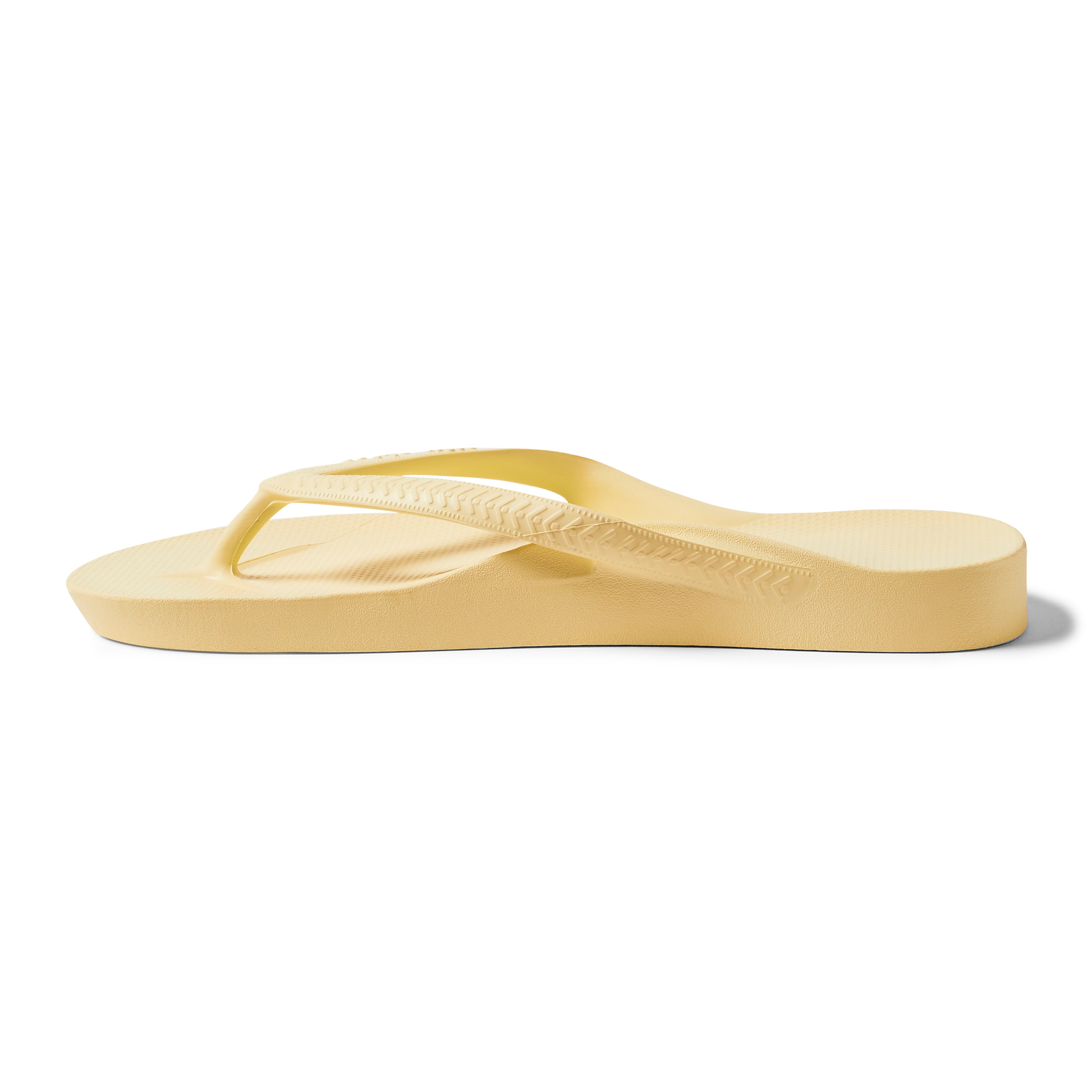 Archies Footwear Arch Support Thongs - Classic - Lemon in Single