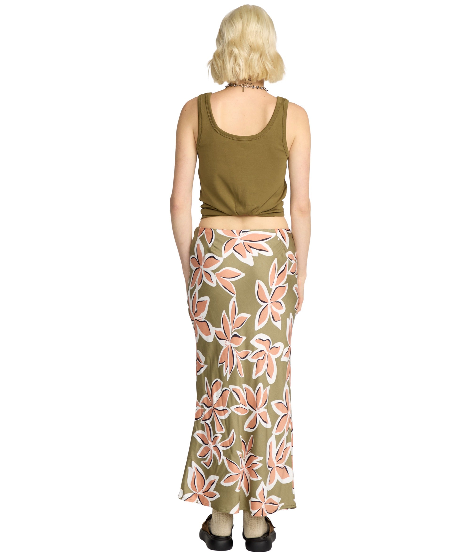 Volcom Psychonic Skirt in LIGHT ARMY