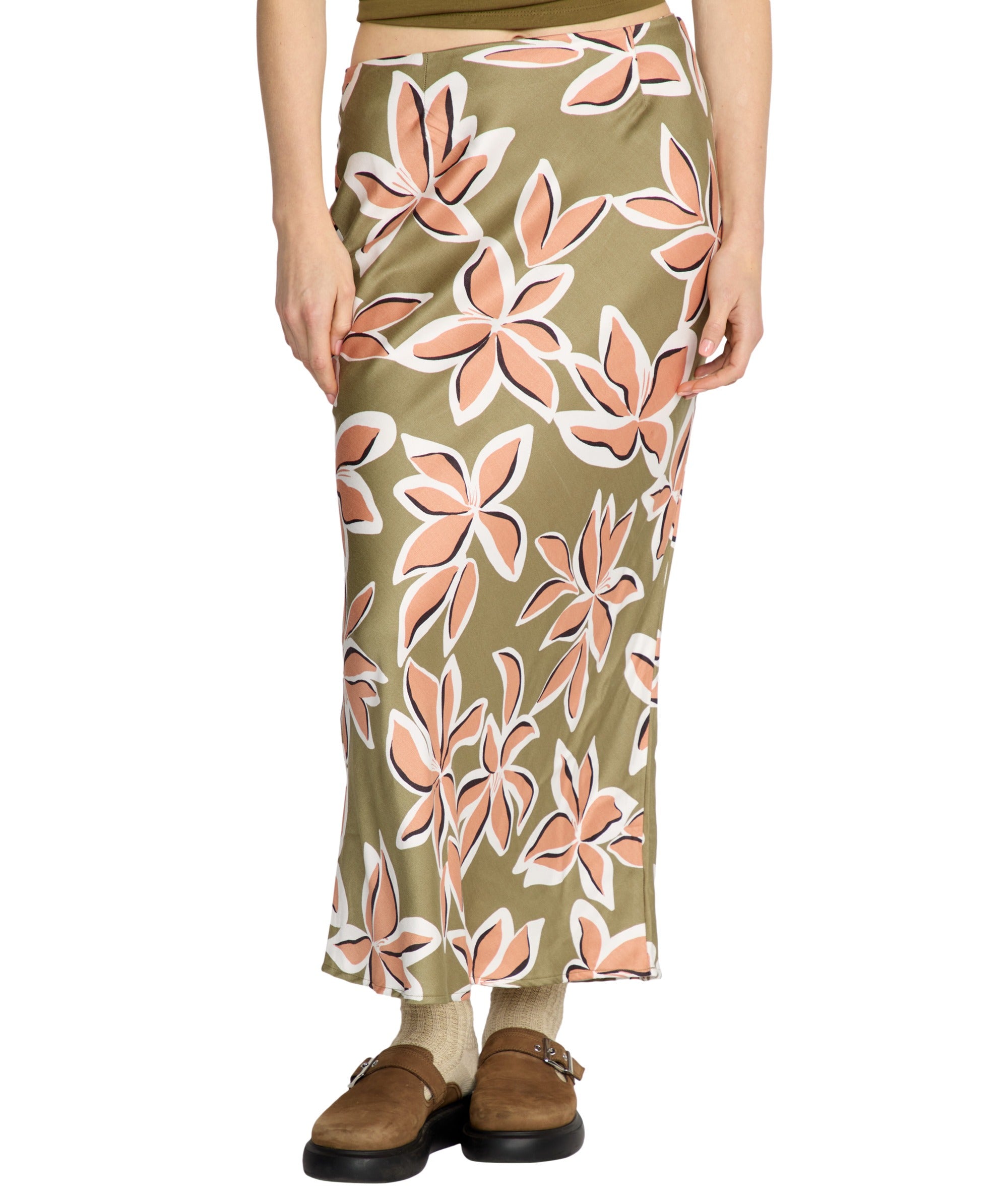 Volcom Psychonic Skirt in LIGHT ARMY