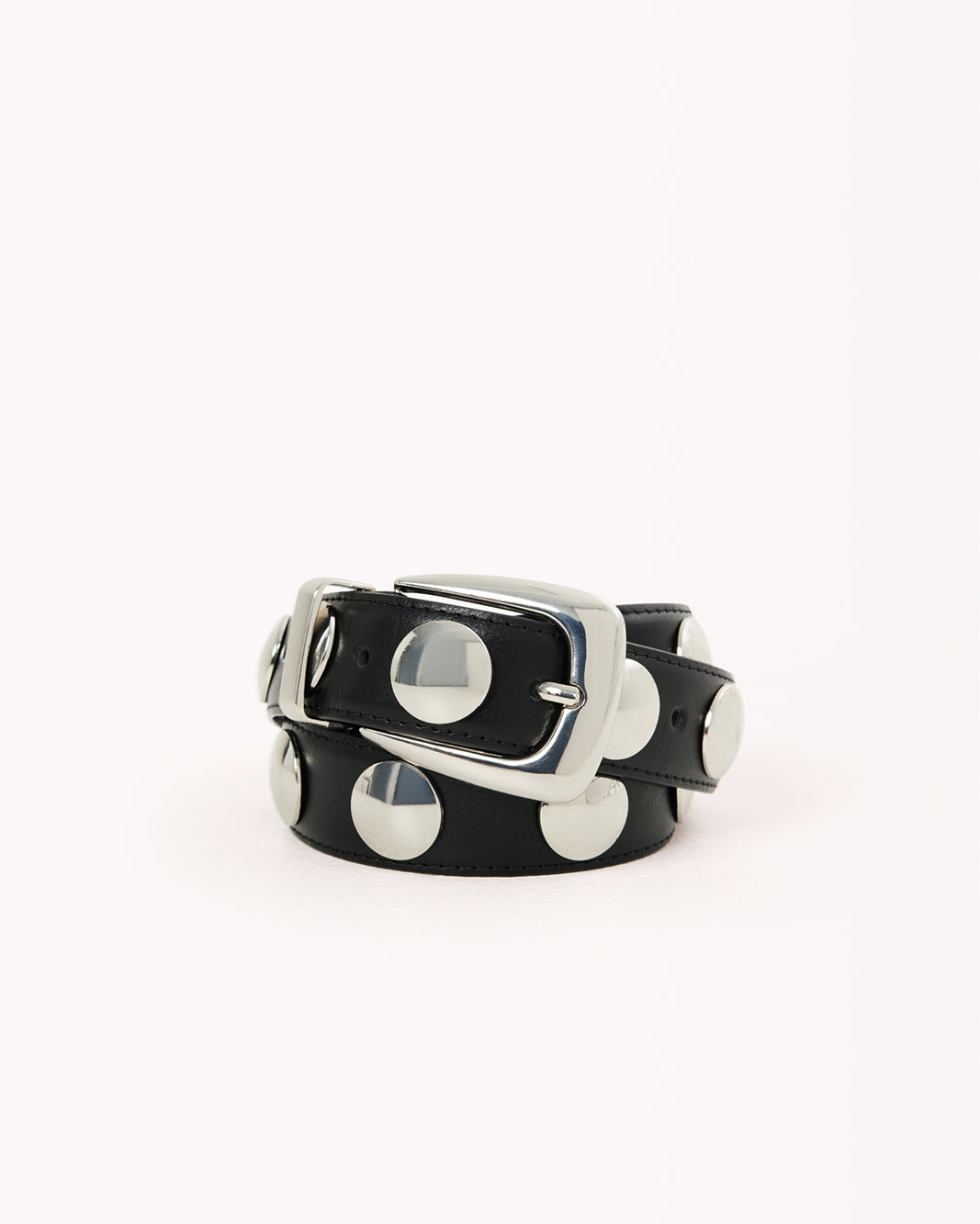 Billini Bailey Belt in BLACK-SILVER