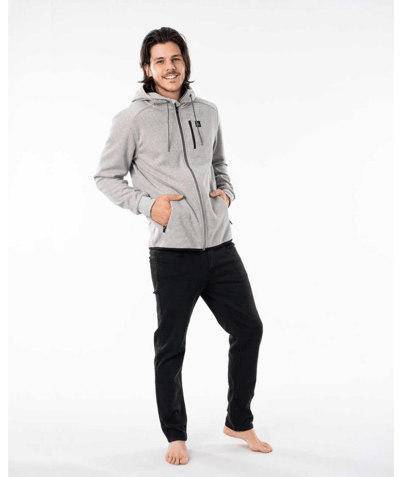 Rip Curl Anti Series Departed Zip Thru in GREY