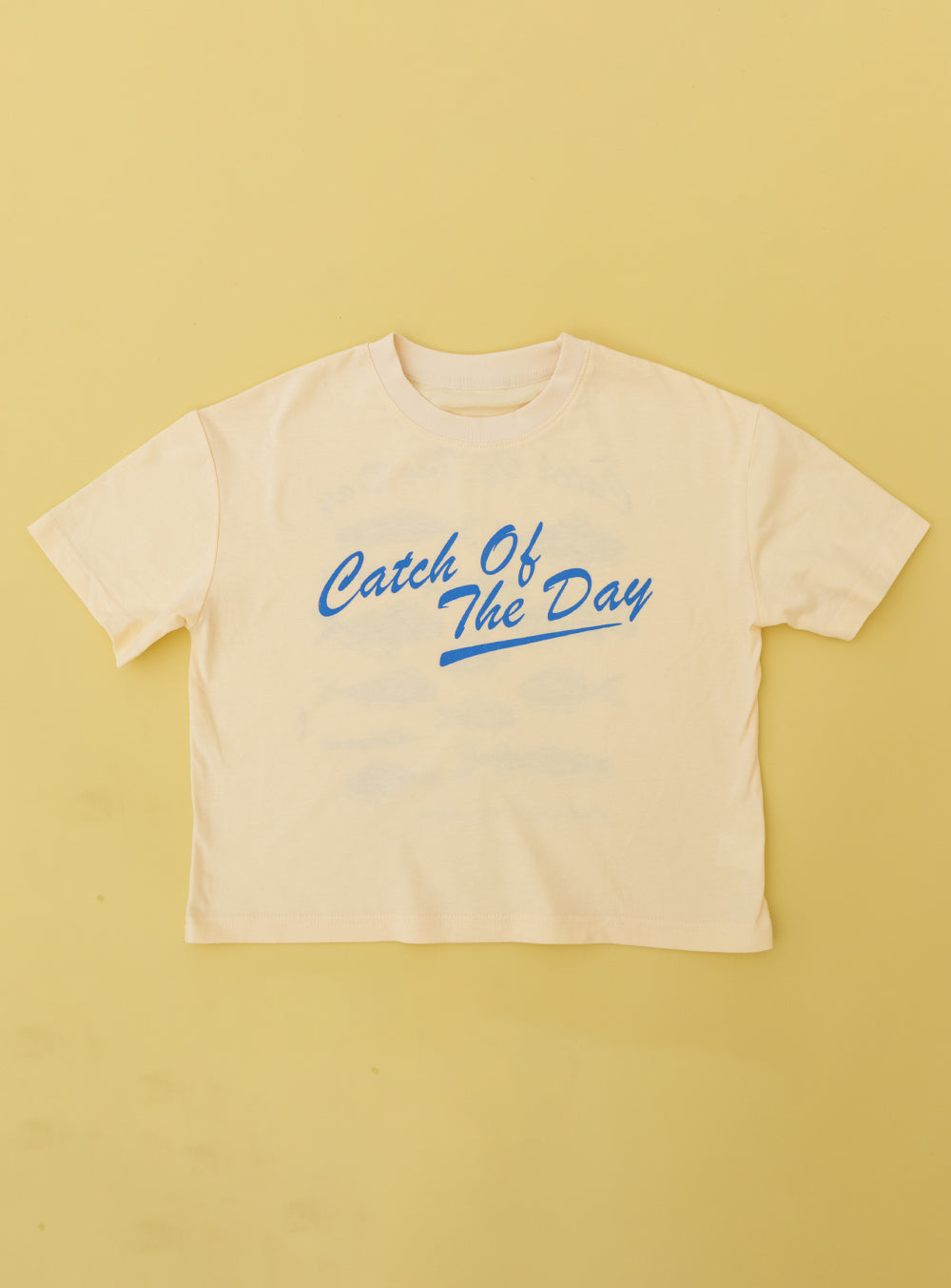 Small Swim Club Catch Of The Day T Shirt in Catch