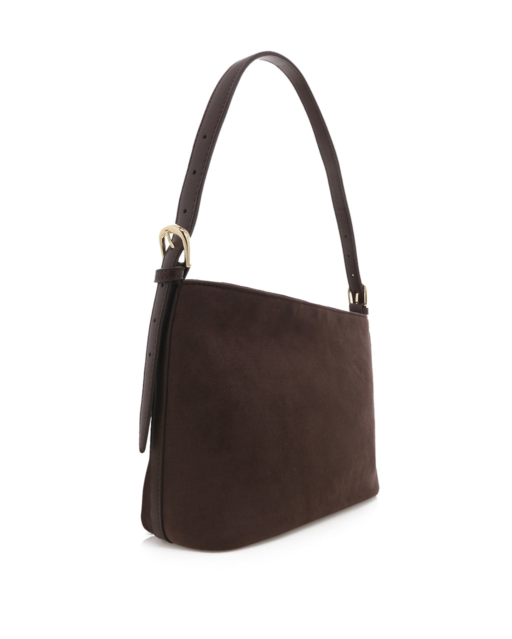 Billini Emerson Handle Bag in DARK CACAO SUEDE