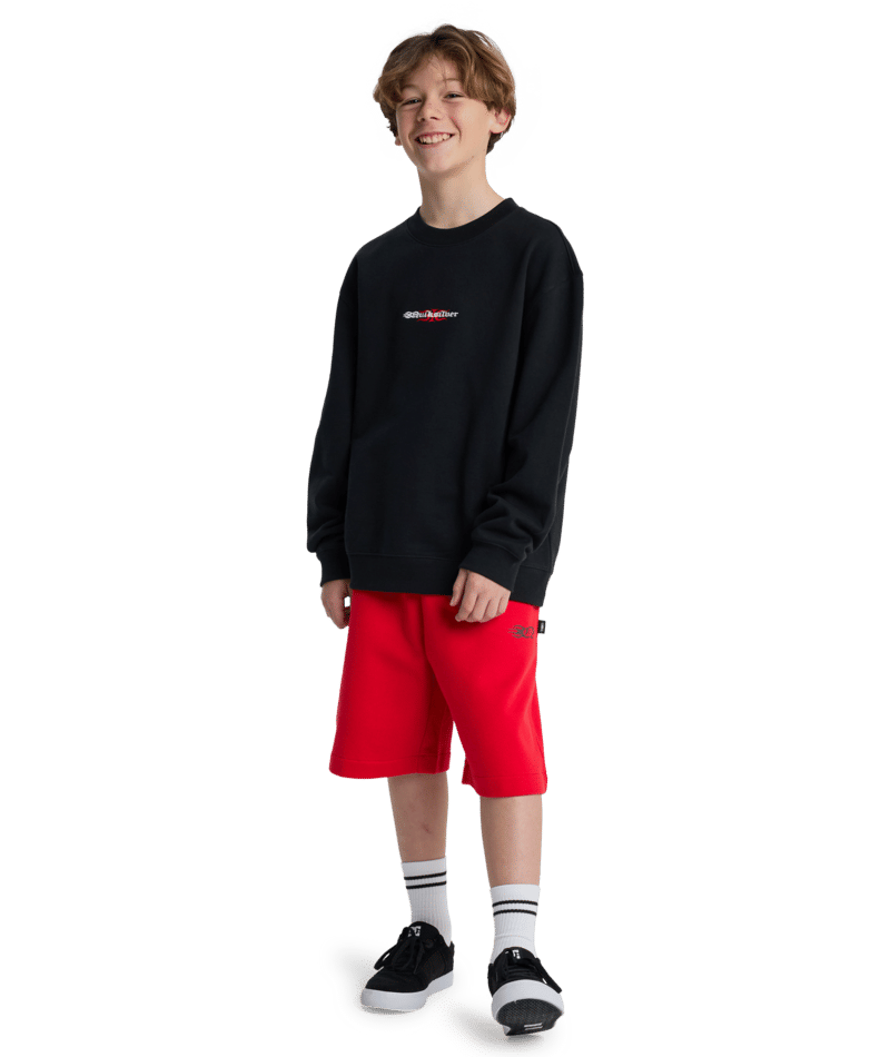 Quiksilver Mercury Trident Crew Youth in BLACK