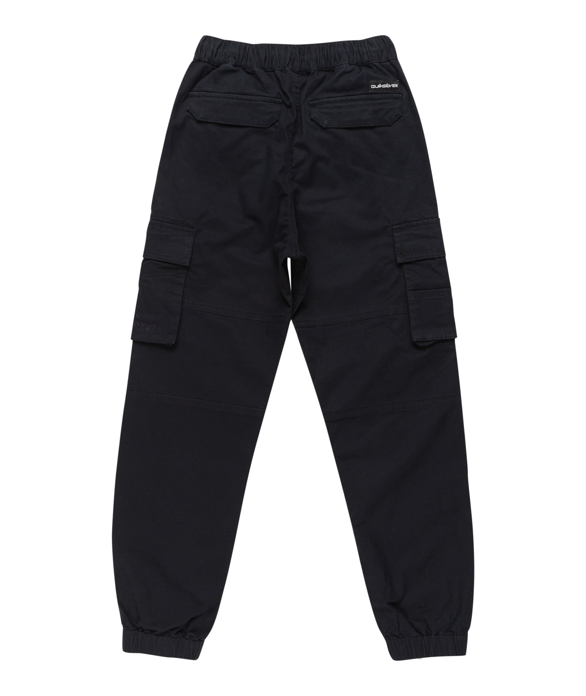 Quiksilver We Get By Cargo Surf Pant Yout in BLACK