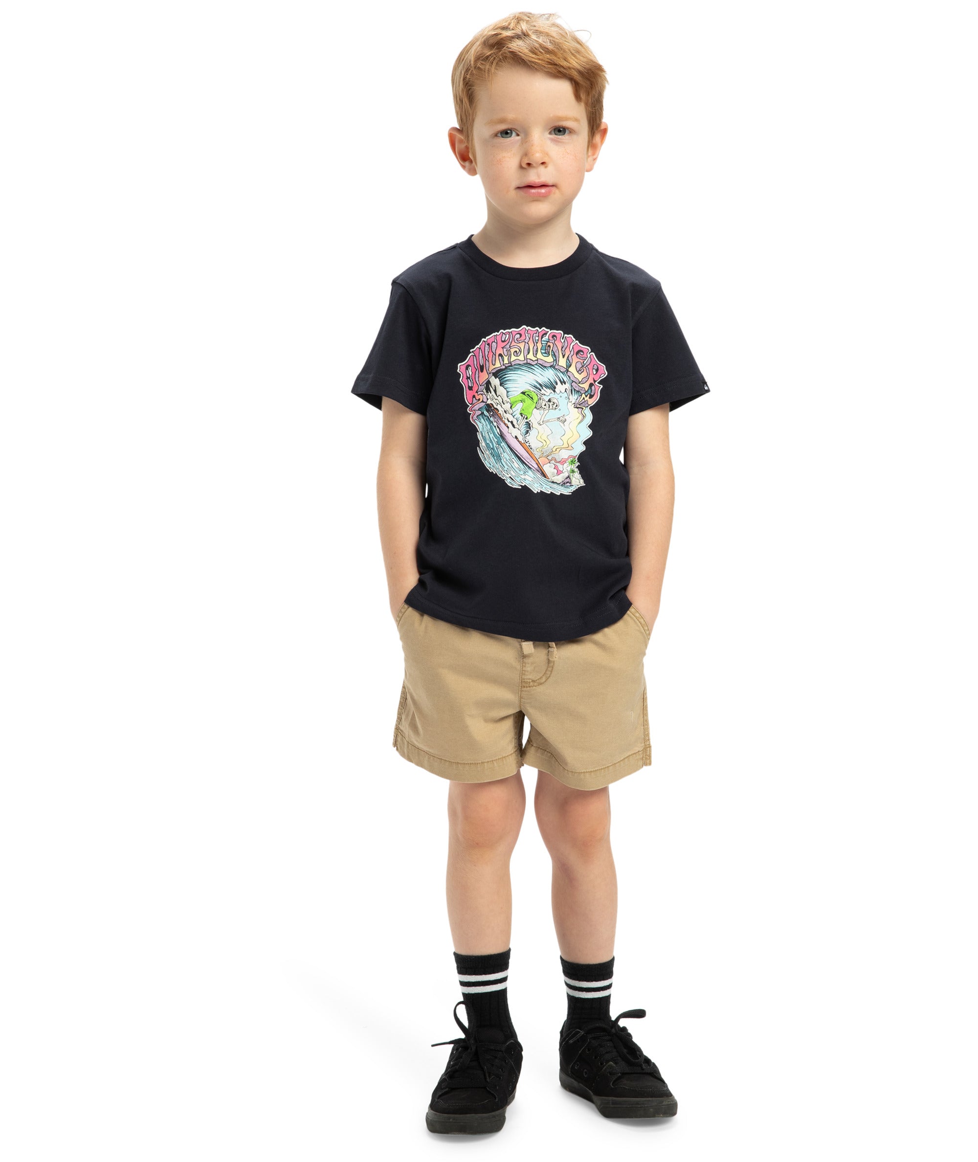 Quiksilver Taxer Boy Ws in KHAKI