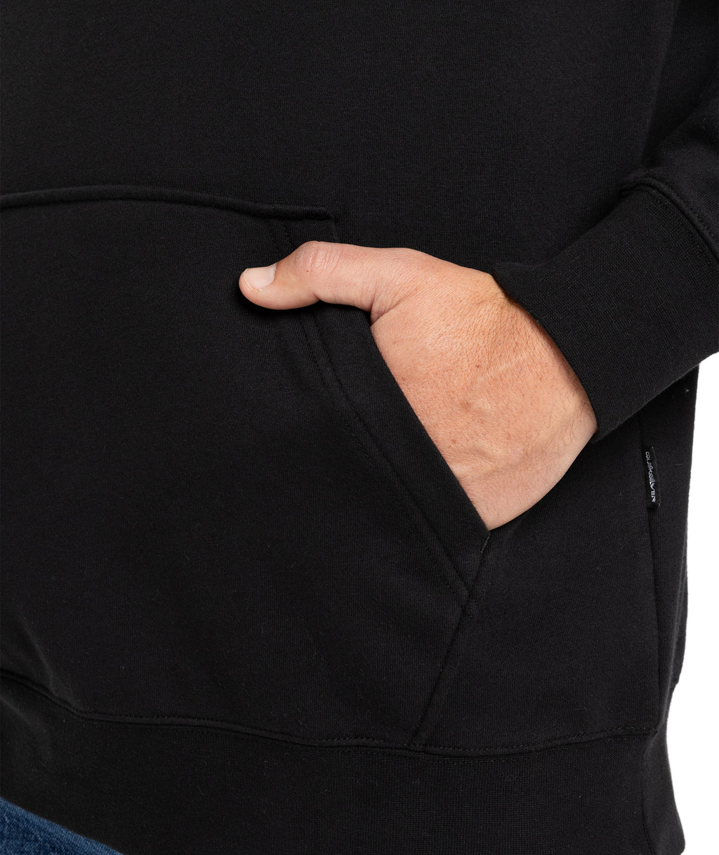 Quiksilver Salt Water Hoodie in BLACK