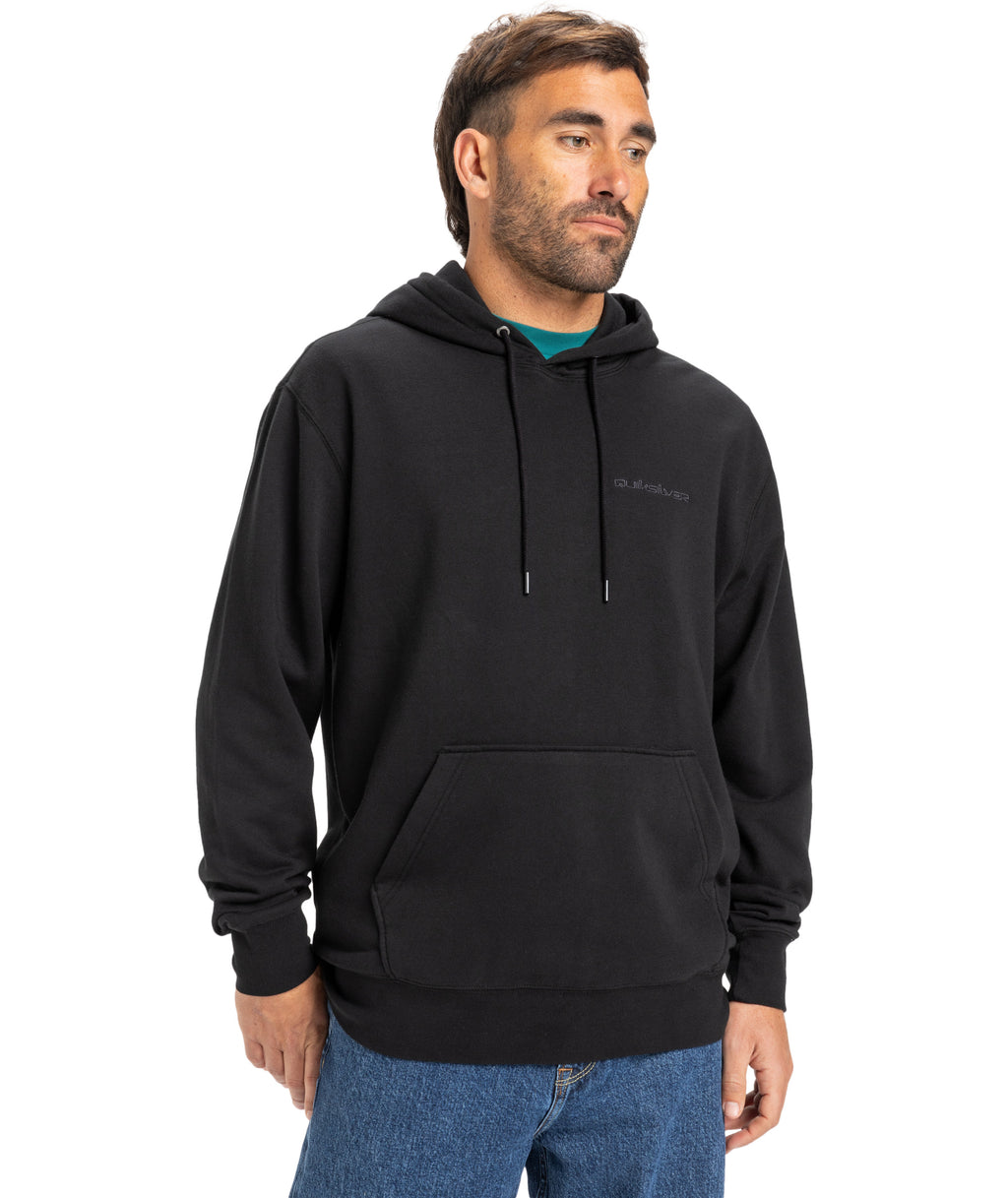 Quiksilver Salt Water Hoodie in BLACK