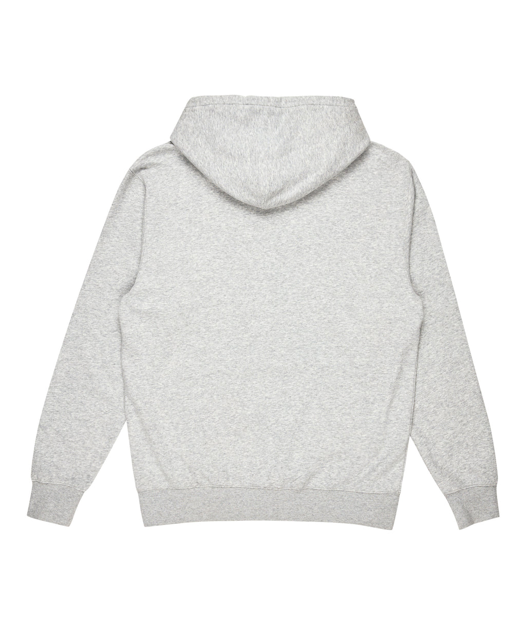 Quiksilver Salt Water Hoodie in LIGHT GREY HEATHER