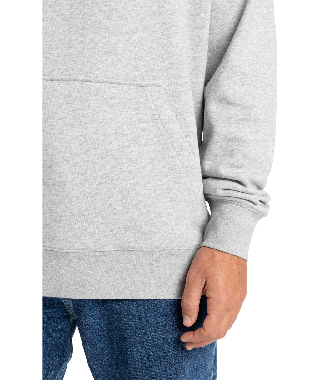 Quiksilver Salt Water Hoodie in LIGHT GREY HEATHER