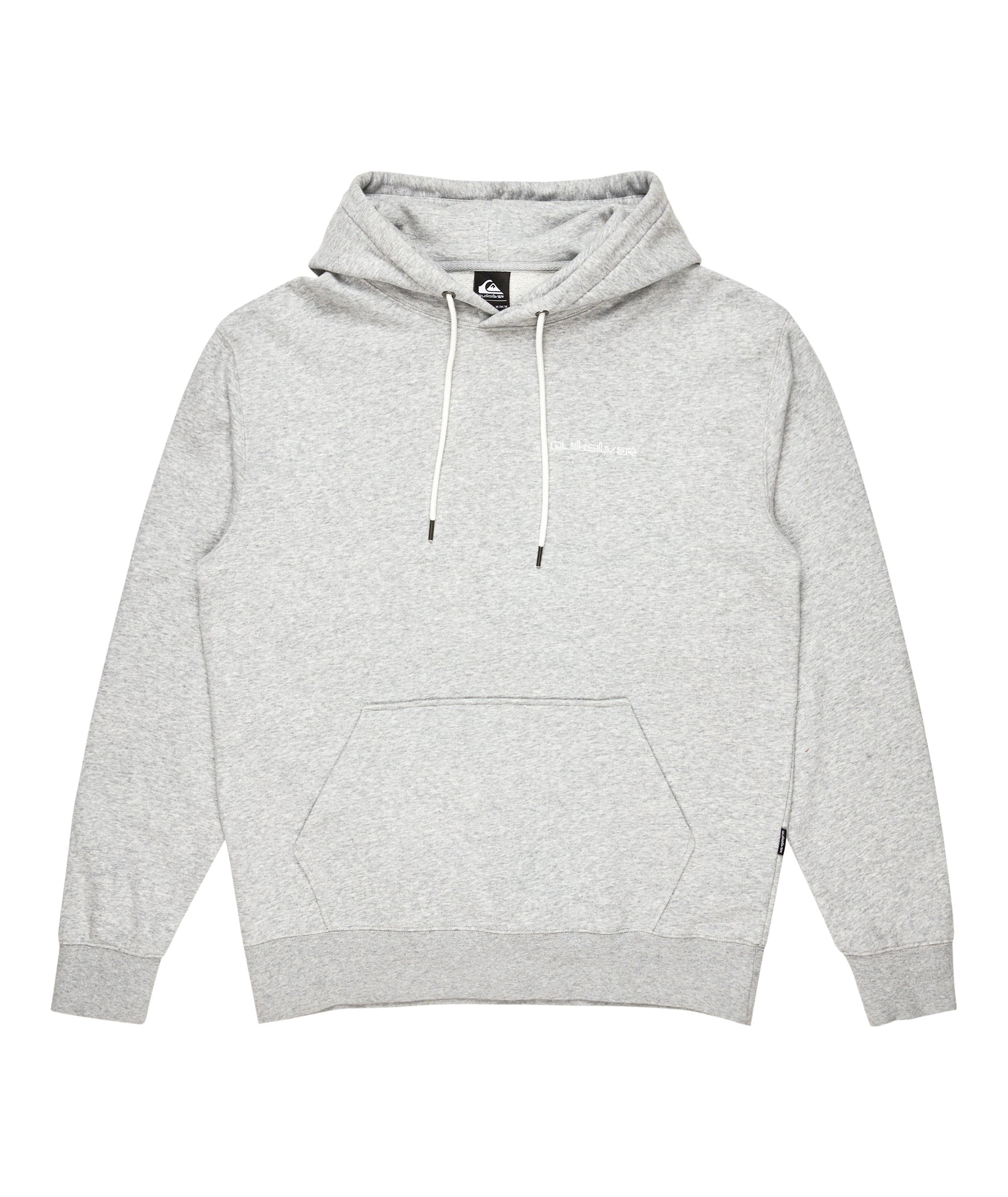 Quiksilver Salt Water Hoodie in LIGHT GREY HEATHER