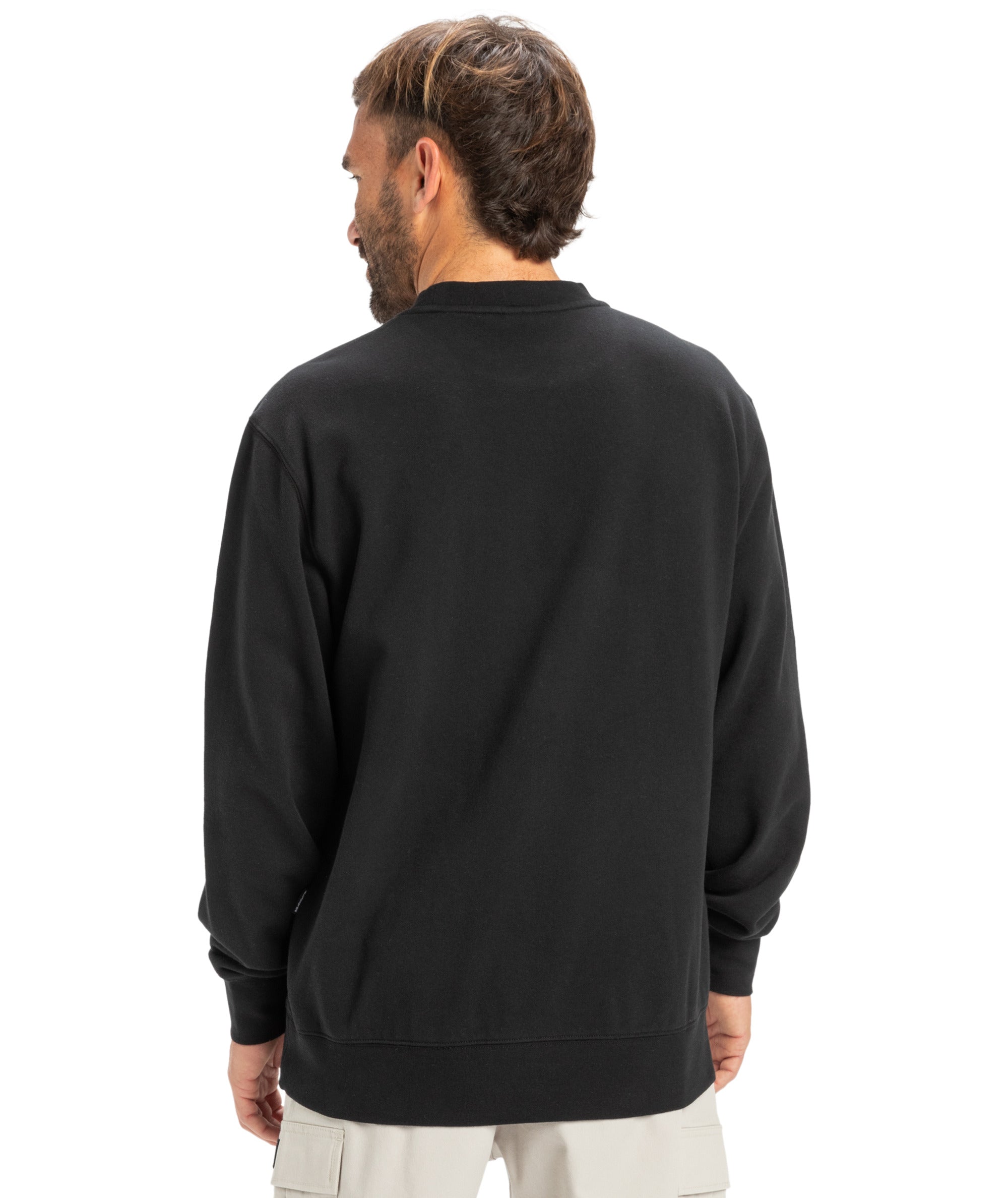 Quiksilver Salt Water Crew in BLACK