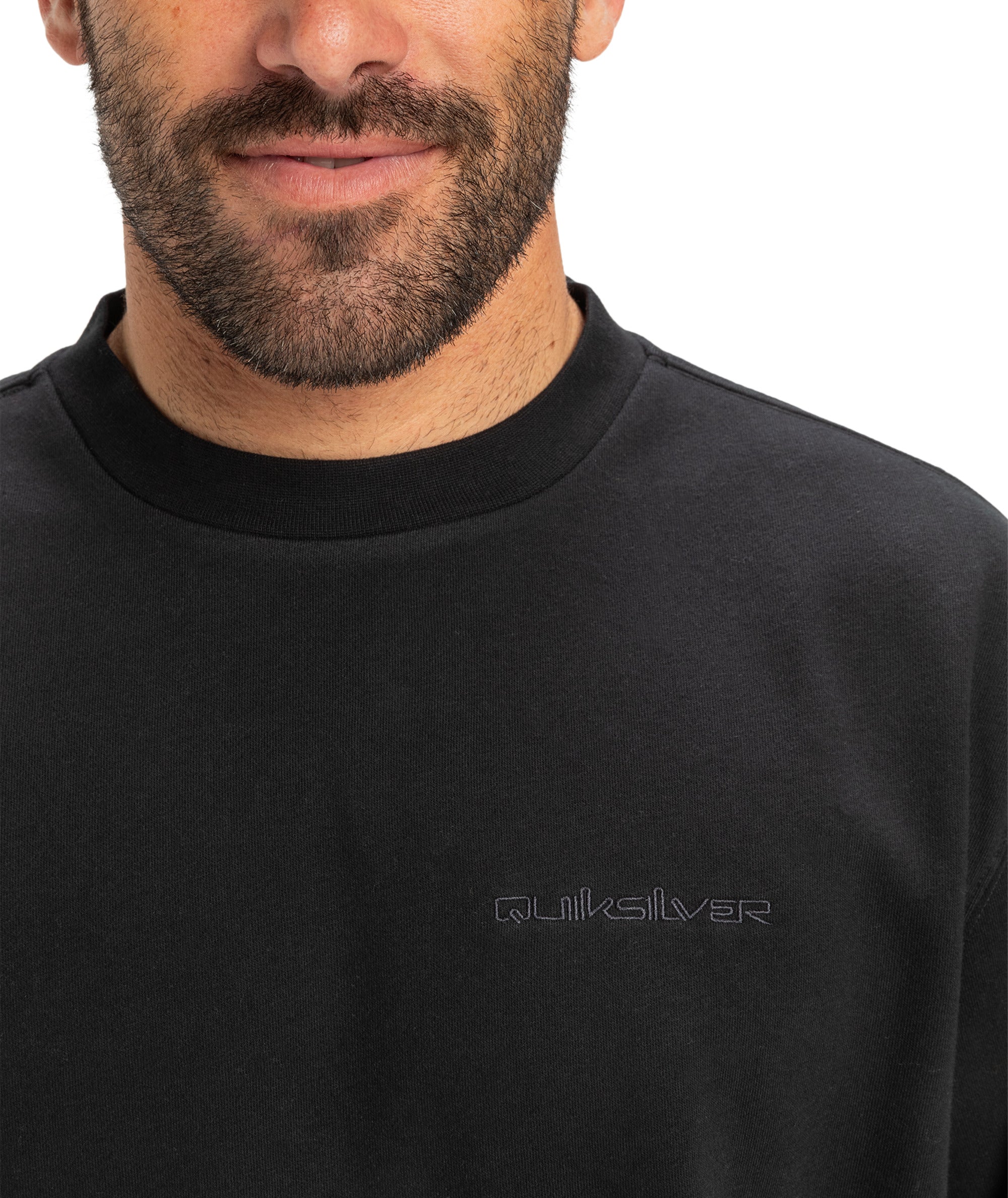 Quiksilver Salt Water Crew in BLACK