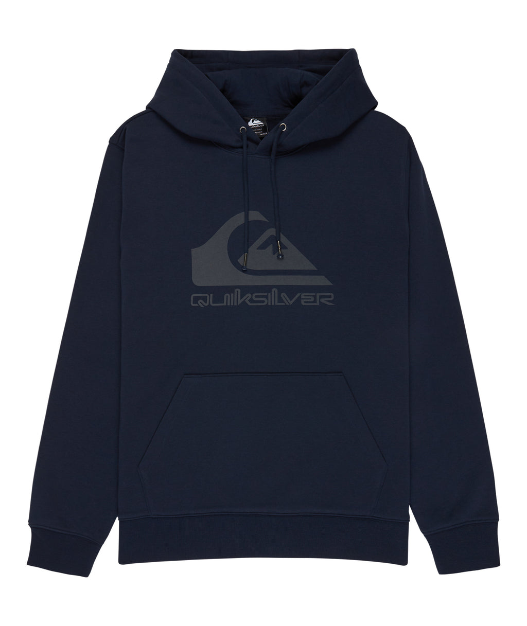 Quiksilver Comp Logo Hoodie in DARK NAVY