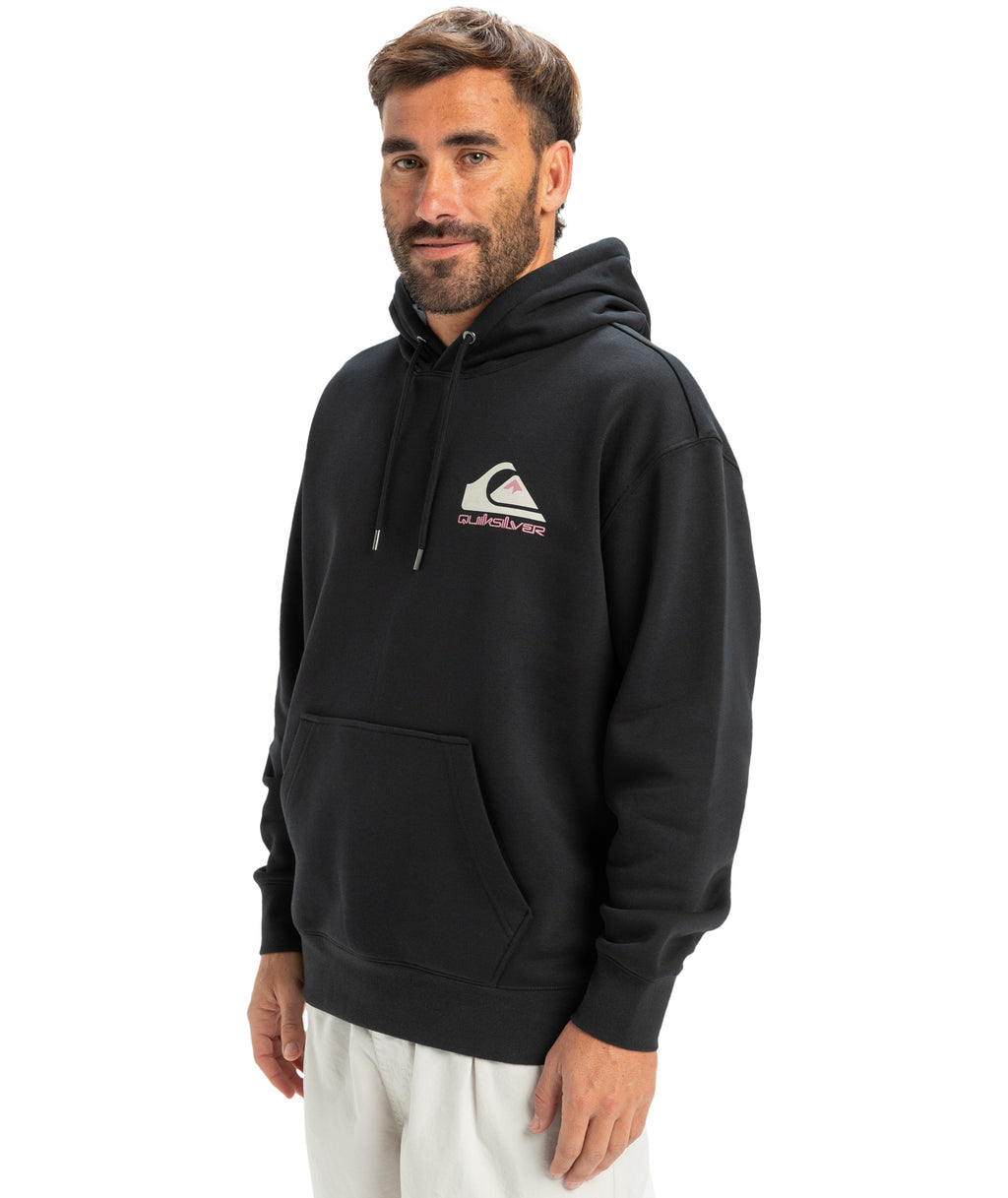 Quiksilver Omni Logo Hoodie in BLACK