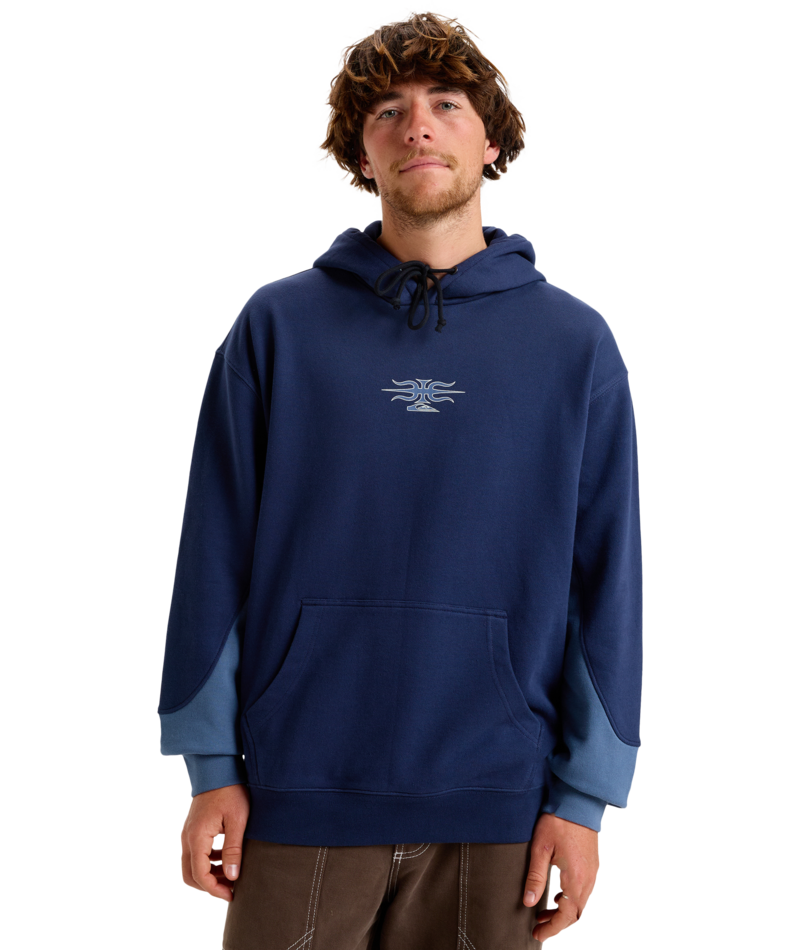 Quiksilver Mercury Devil Hoodie in BLACK IRIS