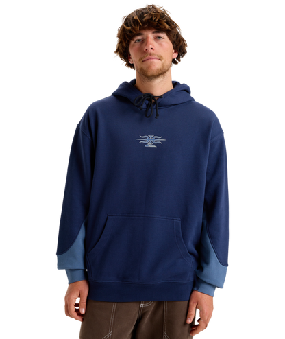 Quiksilver Mercury Devil Hoodie in BLACK IRIS