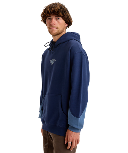 Quiksilver Mercury Devil Hoodie in BLACK IRIS