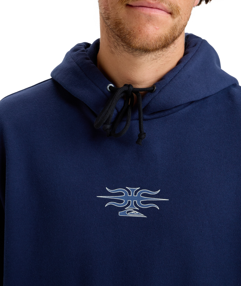 Quiksilver Mercury Devil Hoodie in BLACK IRIS